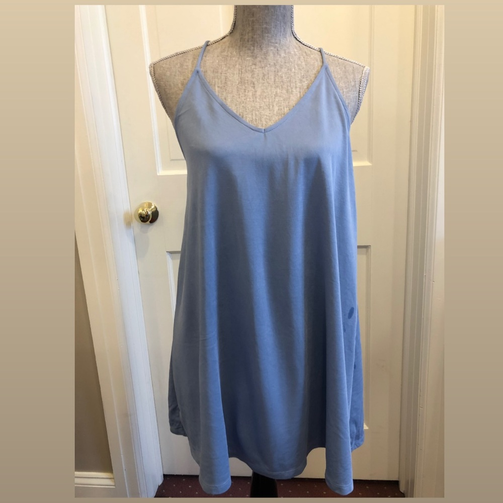 Forever 21 Light Blue Shift Dress